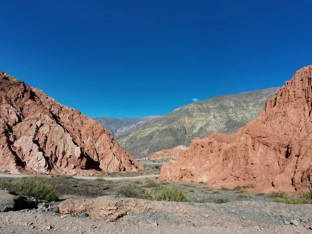 Andean foothills in an Argentine mineral sourcing region